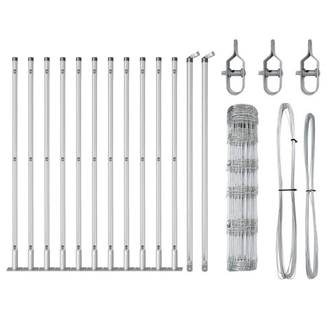 OGRODZENIE POLOWE 0.8X 25M STAL GALWANIZOWANA