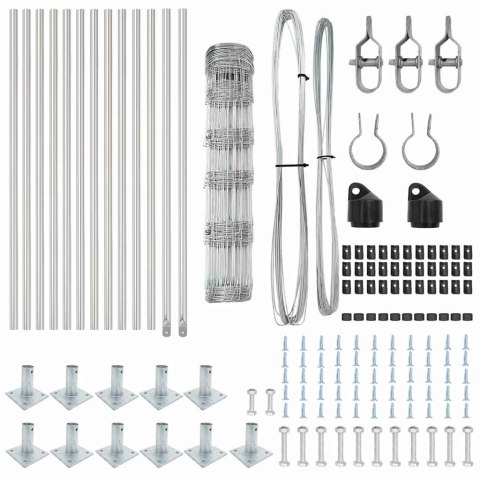 OGRODZENIE POLOWE 0.8X 25M STAL GALWANIZOWANA