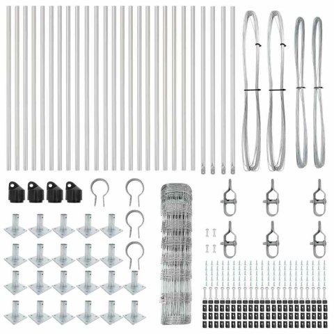 OGRODZENIE POLOWE 0.8X50M STAL GALWANIZOWANA