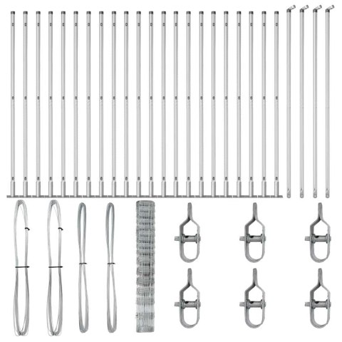 OGRODZENIE POLOWE 1,2X 50M Z GALWANIZOWANEJ STALI