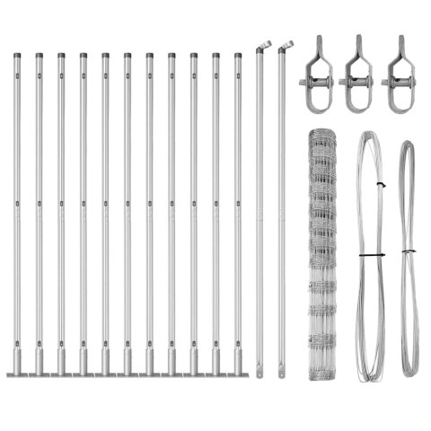 OGRODZENIE POLOWE 1,4X 25M ZE STALI OCYNKOWANEJ