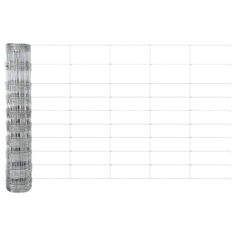 OGRODZENIE POLOWE 1X50M ZE STALI GALWANIZOWANEJ