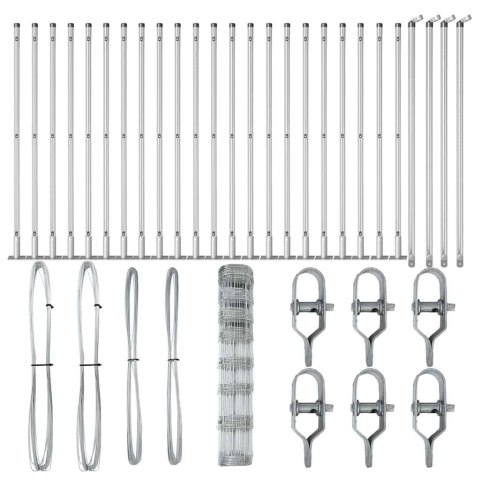 OGRODZENIE POLOWE 1X50M ZE STALI GALWANIZOWANEJ