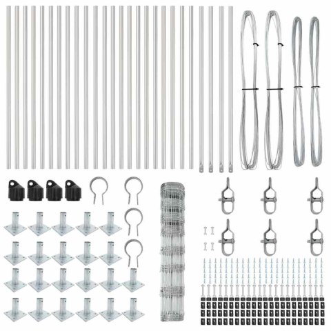 OGRODZENIE POLOWE 1X50M ZE STALI GALWANIZOWANEJ