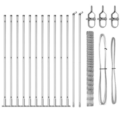 OGRODZENIE POLECZNE 1,6X 25M ZE STALI OCYNKOWANEJ