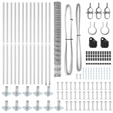 OGRODZENIE POLECZNE 1,6X 25M ZE STALI OCYNKOWANEJ