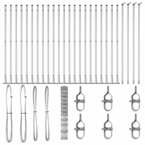 PŁOT 1,4X50M ZE STALI OCYNKOWANEJ