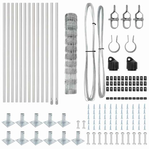 SIATKA OGRODOWA 1X25M Z OCYNKOWANEJ STALI