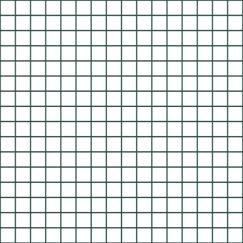 OGRODZENIE Z DRUTU SPAWANEGO Z 13 SŁUPKAMI ZIELONE 0,8X25M STAL