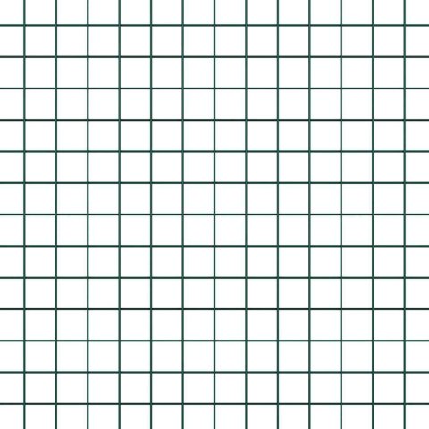 OGRODZENIE Z DRUTU SPAWANEGO Z 13 SŁUPKAMI ZIELONE 0.8X50M STAL