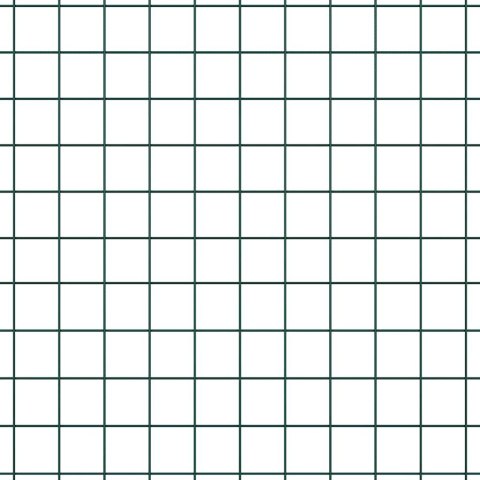 OGRODZENIE ZE SPAWANYCH DRUTÓW Z 13 SŁUPKAMI ZIELONE 0.4X50M STAL