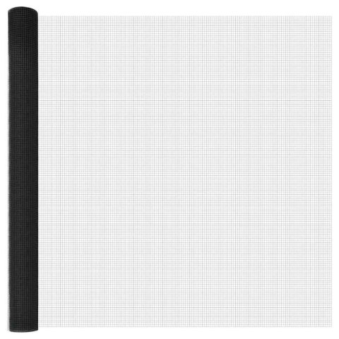 OGRODZENIE Z DRUTU SPAWANEGO Z 7 SŁUPKAMI SZARY 1.6X10M STAL