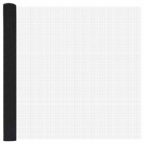 OGRODZENIE ZESPAWANE Z 7 SŁUPKAMI SZARY 1,6X10M STAL