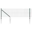 OGRODZENIE SPAWANE Z 13 KOLCAMI ZIELONE 0.8X25M STAL