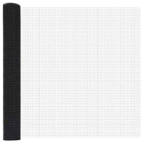 OGRODZENIE Z DRUTU SPAWANEGO Z 7 SZPILKAMI SZARY 1.2X10M STAL