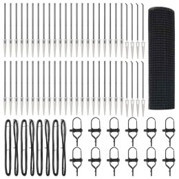 OGRODZENIE ZESPAWANE Z 13 KOTWAMI SZARY 0.8X100 M STAL