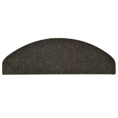 SAMOPRZYLEPNE NAKŁADKI NA SCHODY 10 SZT BRĄZOWE 65X21X4CM