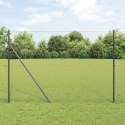 OGRODZENIE HEKSAGONALNE SZARE 1.6X10M STAL