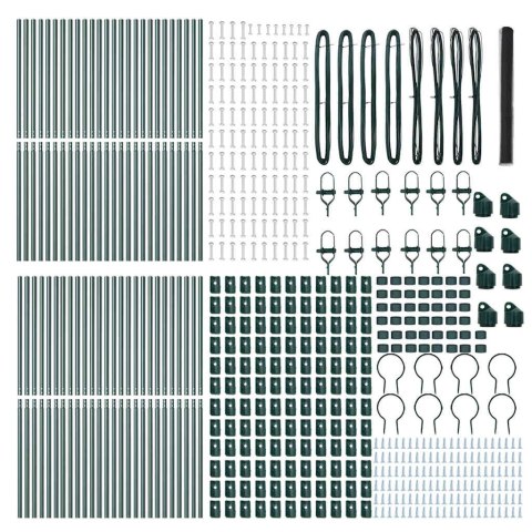 OGRODZENIE HEKSAGONALNE SZARE 1,6X100M STAL