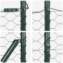 OGRODZENIE HEKSAGONOWE SZARE 1.6X100M STAL