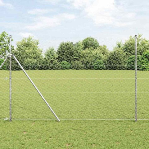 OGRODZENIE HEKSAGONALNE 1,5X100M STAL OCYNKOWANA