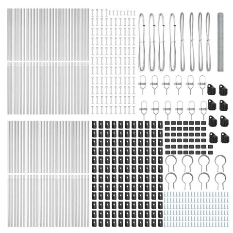OGRODZENIE HEKSAGONALNE 1,6X100M ZE STALI OCYNKOWANEJ