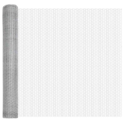 OGRODZENIE HEKSAGONALNE 1,6X100M ZE STALI OCYNKOWANEJ