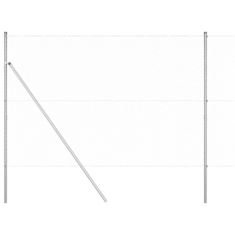 OGRODZENIE HEKSAGONALNE 1,6X100M ZE STALI OCYNKOWANEJ