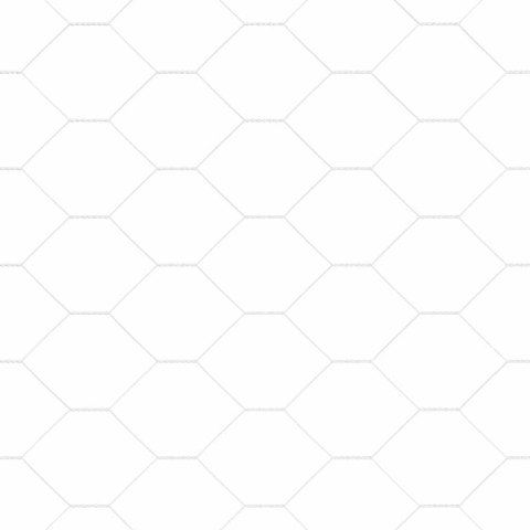 OGRODZENIE HEKSAGONALNE 1,2X100M STAL OCYNKOWANA