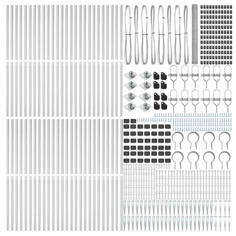 OGRODZENIE HEKSAGONALNE 1.6X100M STAL OCYNKOWANA