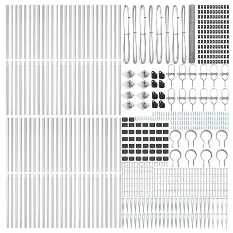 OGRODZENIE HEKSAGONALNE 1,4X100M ZE STALI OCYNKOWANEJ