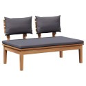 ZESTAW JADALNIANY OGRODOWY W 5 CZĘŚCIACH Z DREWNA TEAKOWEGO