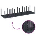 ZESTAW DO JADALNI W OGRODZIE 13 PCS ANTRACYT DUŻY