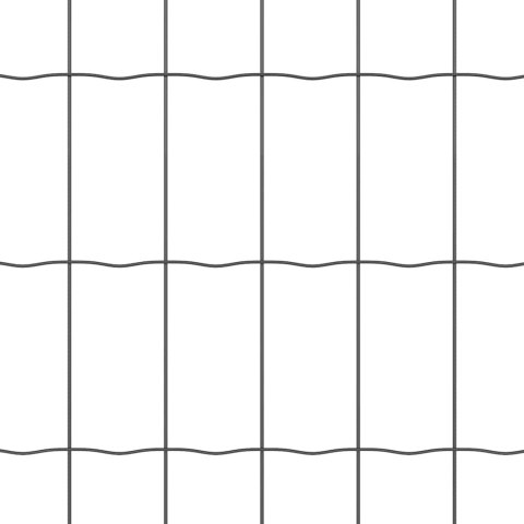 EURO OGRODZENIE SZARE 1X25M STAL