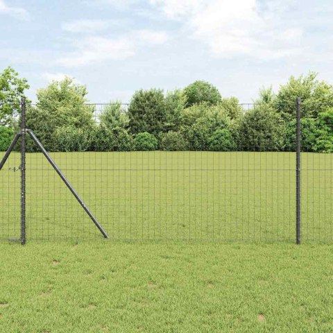 EURO OGRODZENIE SZARE 1.4X10M STAL
