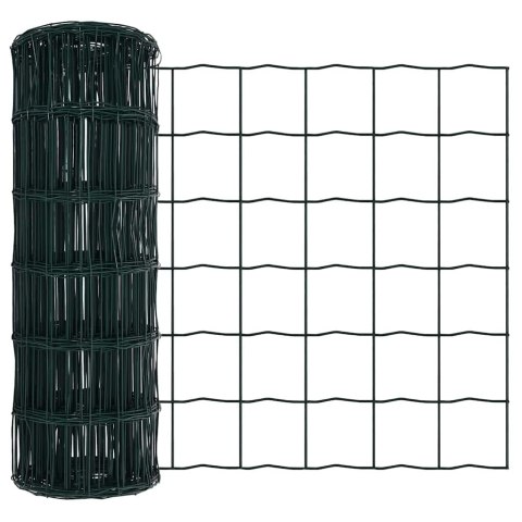 EURO OGRODZENIE ZIELONE 0.4X25M STAL