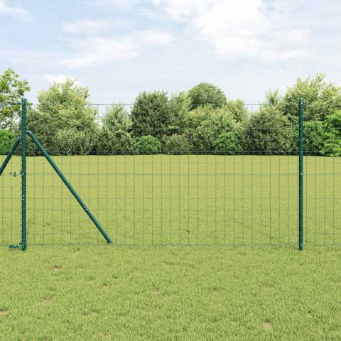 EURO OGRODZENIE ZIELONE 1X10M STAL