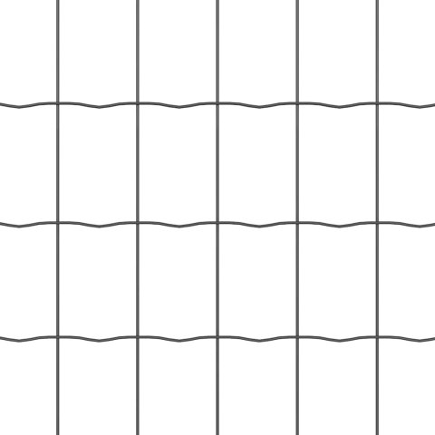 EURO OGRODZENIE SZARE 1X10M STAL