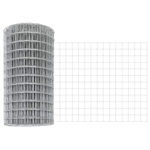 OGRODZENIE EURO 0.8X10M ZE STALI OCYNKOWANEJ