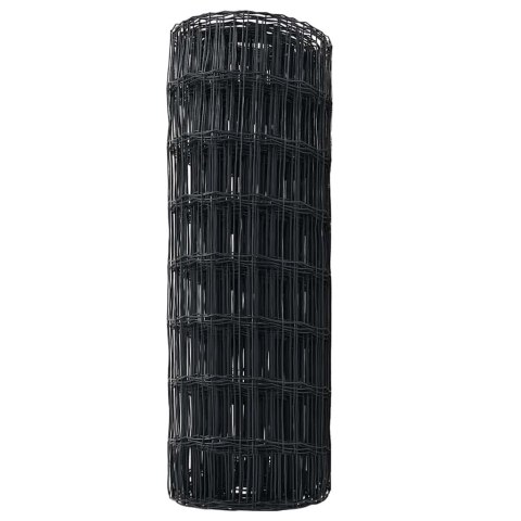 OGRODZENIE EURO SZARE 0.4X50 M STAL