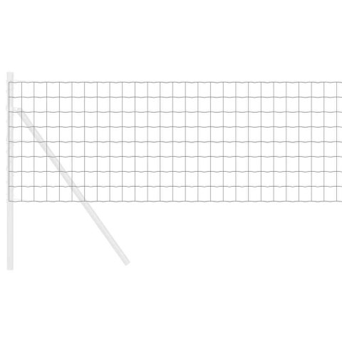OGRODZENIE EURO SZARE 0.6X50M STAL
