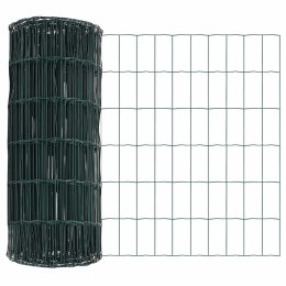 OGRODZENIE EURO ZIELONE 0.4X25M STAL