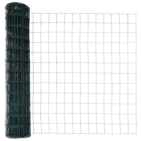 OGRODZENIE EURO ZIELONE 1X25M STAL