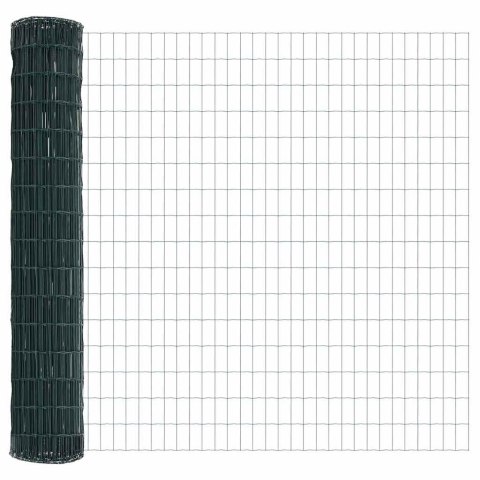 OGRODZENIE EURO ZIELONE 1.5X10M STAL