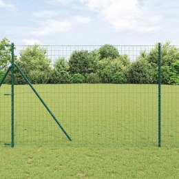 OGRODZENIE EURO ZIELONE 1.6X10M STAL