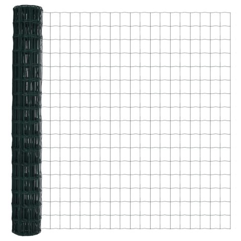 ZIELONE OGRODZENIE EURO 1.5X10M STAL