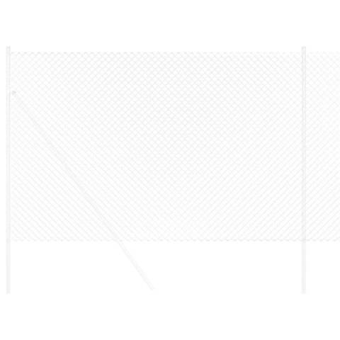 OGRODZENIE SREBRNY 10X 1.6M STAL OCYNKOWANA