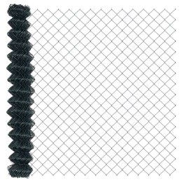 OGRODZENIE ZIELONY 10X 1.6M METAL Z POWŁOKĄ PVC