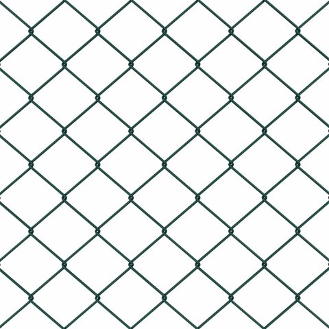 OGRODZENIE ZIELONY 25X 1.4M STAL