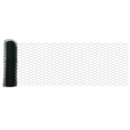 OGRODZENIE HEKSAGONALNE ZIELONY 1000X 80X 0.1CM